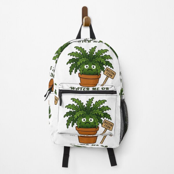 Item preview, Boston Fern – Water Me or Watch Me Die - Funny Plant Character designed and sold by EdgyEdgeArt.