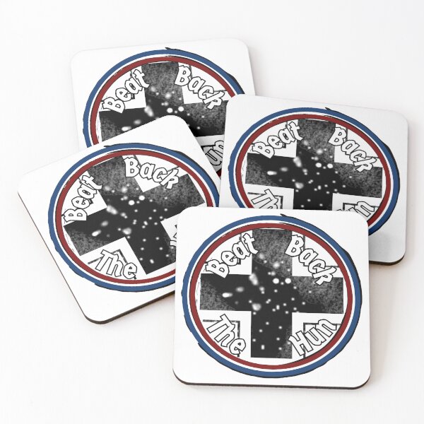 Item preview, Beat back the Hun logo with Iron Cross designed and sold by Michael Krogh Books.