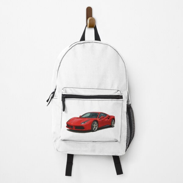 Item preview, Red Ferrari – Realistic Luxury Car Digital Art designed and sold by visualvibesss.