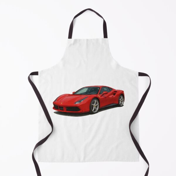 Item preview, Red Ferrari – Realistic Luxury Car Digital Art designed and sold by visualvibesss.