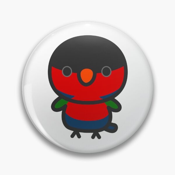 Item preview, Black-capped lory designed and sold by INKOYADO.