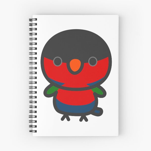 Item preview, Black-capped lory designed and sold by INKOYADO.