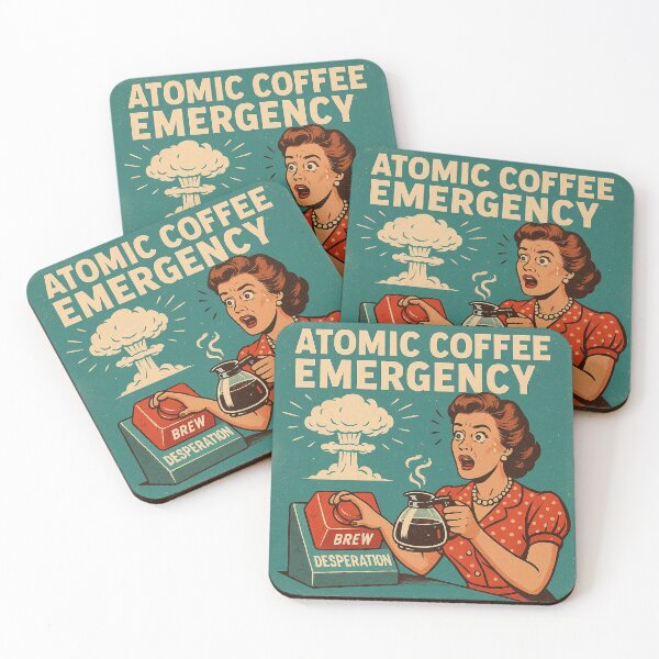 Item preview, Atomic Coffee Emergency designed and sold by CyangProduct.