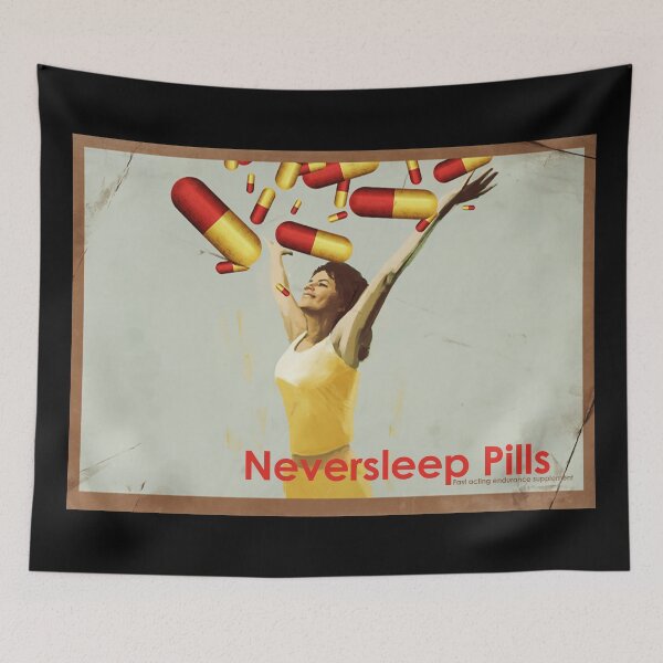 Item preview, Sevastopol Neversleep Pills Poster - Horizontal Version designed and sold by ABSTRACT-IVISM.