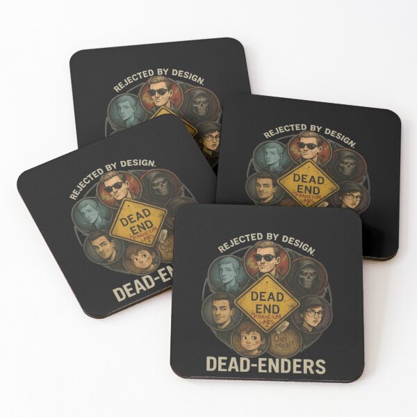 Item preview, DEAD-ENDERS — Floating Head Circle (Comic T-Shirt) designed and sold by SpectacleU0814.