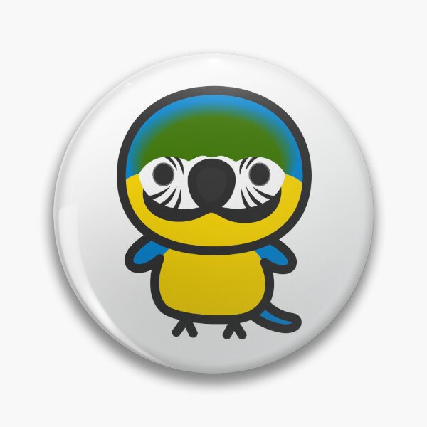 Item preview, Blue-and-yellow macaw designed and sold by INKOYADO.