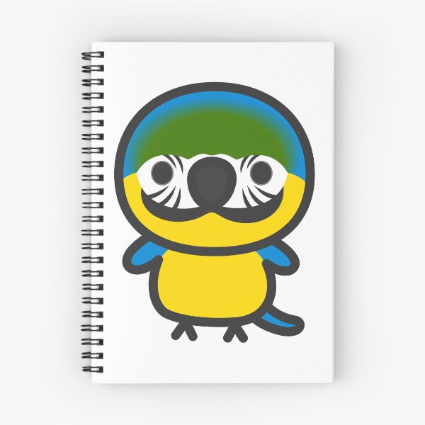 Item preview, Blue-and-yellow macaw designed and sold by INKOYADO.