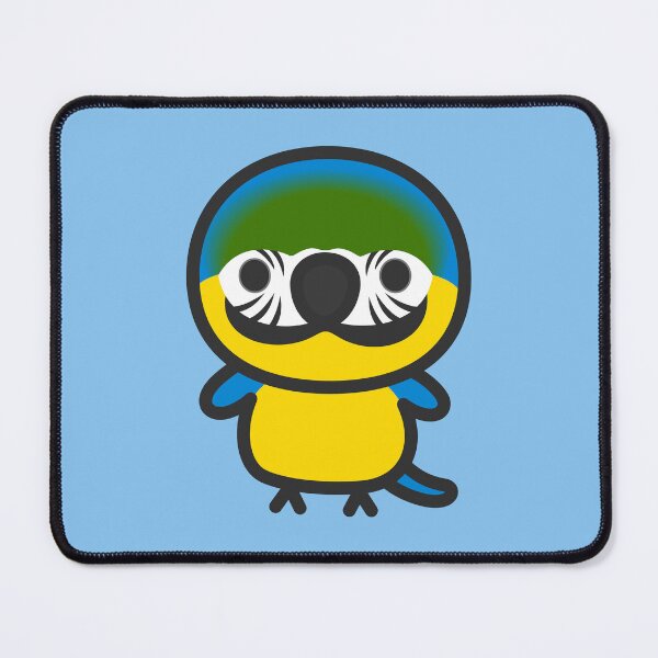 Item preview, Blue-and-yellow macaw designed and sold by INKOYADO.