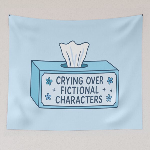 Item preview, Crying Over Fictional Characters designed and sold by TinyPanic.