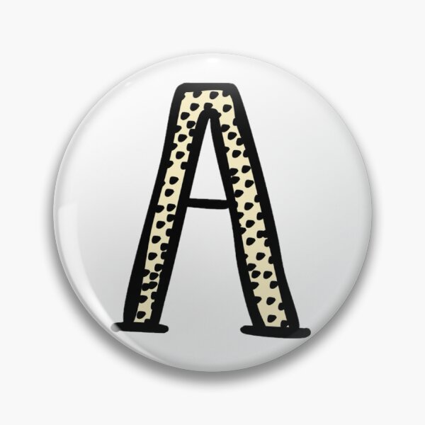 Item preview, Polka Dot Letter A designed and sold by doodlebyez.