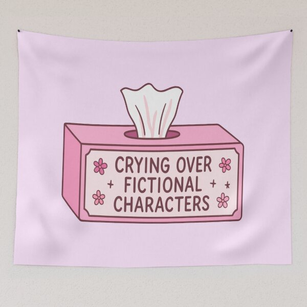 Item preview, Crying Over Fictional Characters designed and sold by TinyPanic.