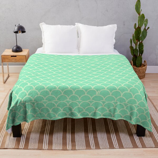 Item preview, Green Mermaid Scale Pattern designed and sold by BlueBirdyAnimations.