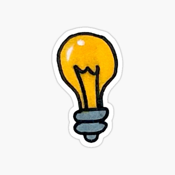 Item preview, Back to School: Thinking Bulb designed and sold by DoodlesByPapaya.