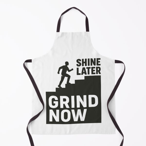 Item preview, Inspiring Grind Now, Shine Later Motivational Graphic Tee designed and sold by ThreadQuirk.