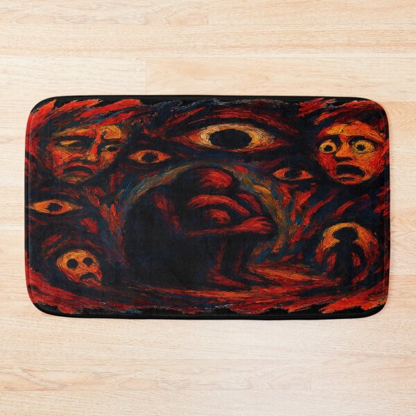 Item preview, Judging Eyes - Social Anxiety Disorder Expressionism designed and sold by PSInkStudio.