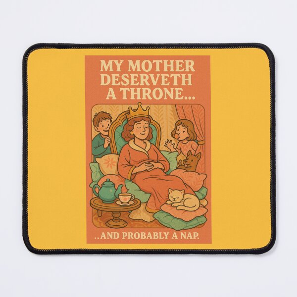 Item preview, Queen Mom Birthday Mother's Day Mommy Life Me Time designed and sold by adlibmaria.