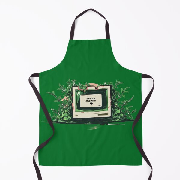 Artikelvorschau, Surreales minimalistisches Tech-Natur-T-Shirt – Retro-Fehlerdialog + Glitch-Vine entworfen und verkauft von UmcommonGoods.