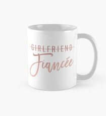 Faux Rose Gold Girlfriend - Fiancée Mug