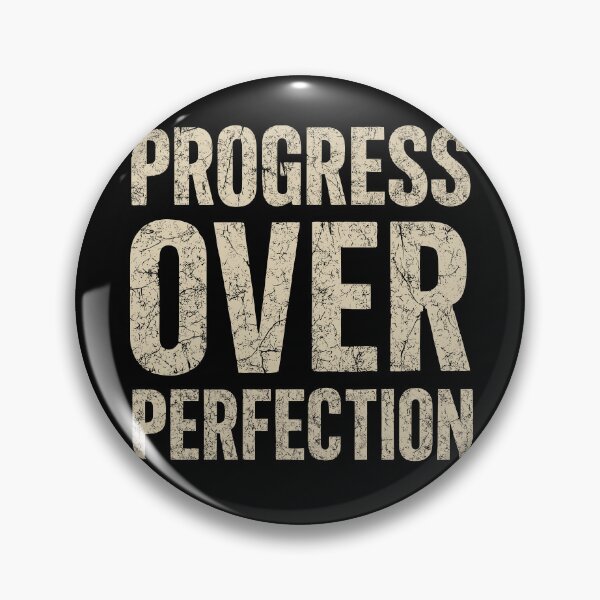 Item preview, Inspiring Progress Over Perfection Graphic Unisex Shirt designed and sold by ThreadQuirk.