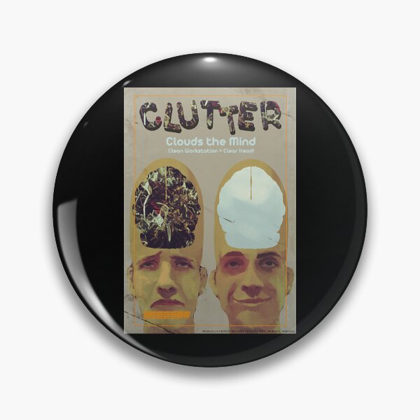 Item preview, Sevastopol Clutter Clouds The Mind Poster - Vertical Version designed and sold by ABSTRACT-IVISM.