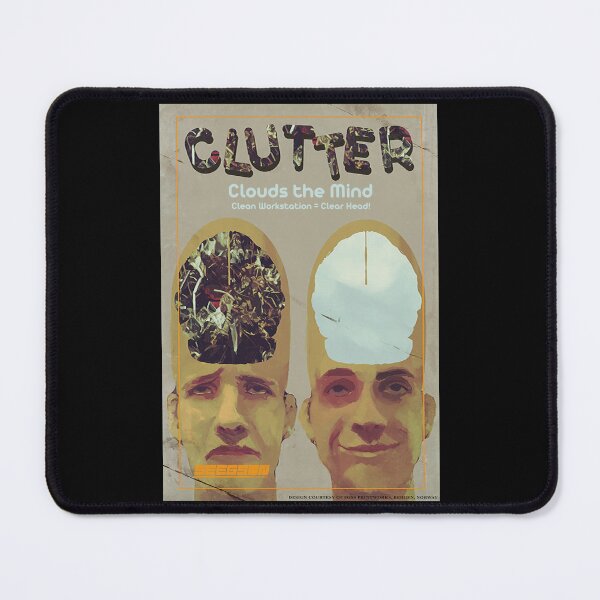 Item preview, Sevastopol Clutter Clouds The Mind Poster - Vertical Version designed and sold by ABSTRACT-IVISM.