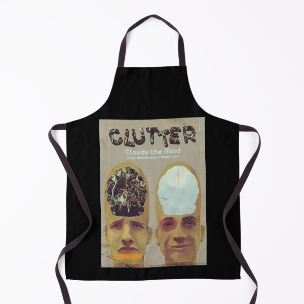 Item preview, Sevastopol Clutter Clouds The Mind Poster - Vertical Version designed and sold by ABSTRACT-IVISM.