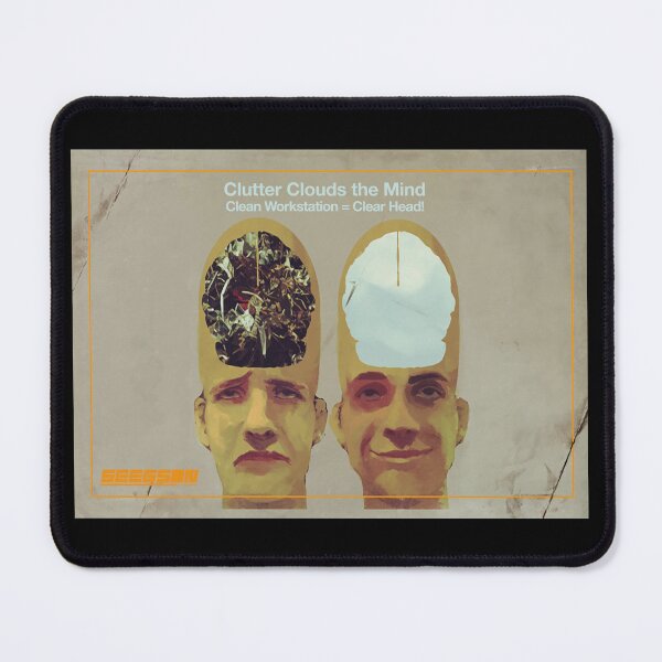 Item preview, Sevastopol Clutter Clouds The Mind Poster - Horizontal Version designed and sold by ABSTRACT-IVISM.