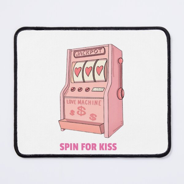 Item preview, Spin for Kiss – Cute Love Slot Machine designed and sold by Filipa Pinheiro.