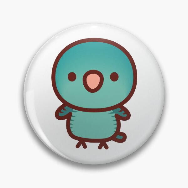 Item preview, Barred parakeet / Turquoise designed and sold by INKOYADO.