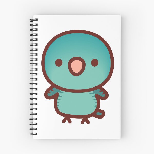 Item preview, Barred parakeet / Turquoise designed and sold by INKOYADO.