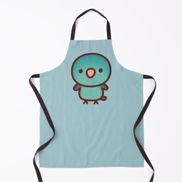 Item preview, Barred parakeet / Turquoise designed and sold by INKOYADO.