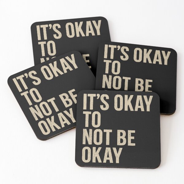 Item preview, Powerful Quote Graphic: It's Okay To Not Be Okay Unisex Apparel designed and sold by ThreadQuirk.