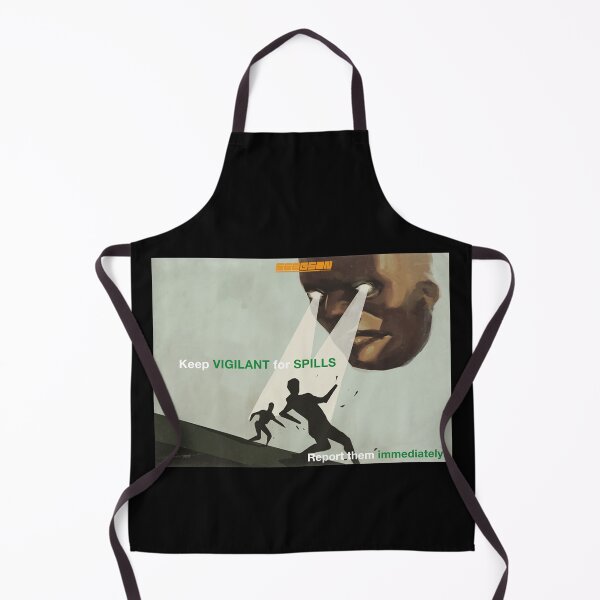 Item preview, Sevastopol Keep Vigilant For Spills Poster - Horizontal Version designed and sold by ABSTRACT-IVISM.