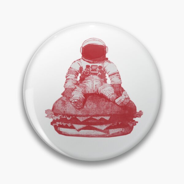 Item preview, Astronaut on a Burger Planet designed and sold by kinpirks.