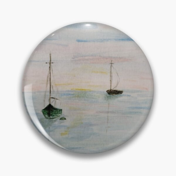 Item preview, Sailboats on the ocean sunset designed and sold by GwendolynLee.