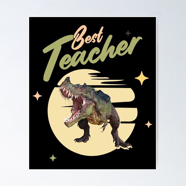 Item preview, Funny Dinosaur Dino Best Teacher designed and sold by Vac1.