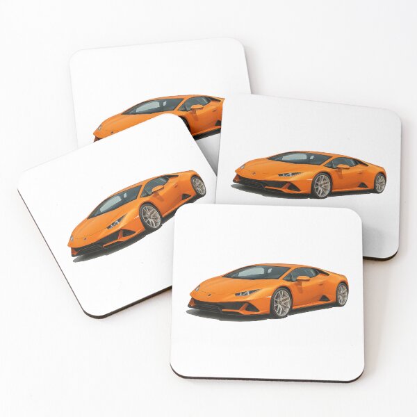 Item preview, Orange Lamborghini – Realistic Luxury Supercar Art designed and sold by visualvibesss.