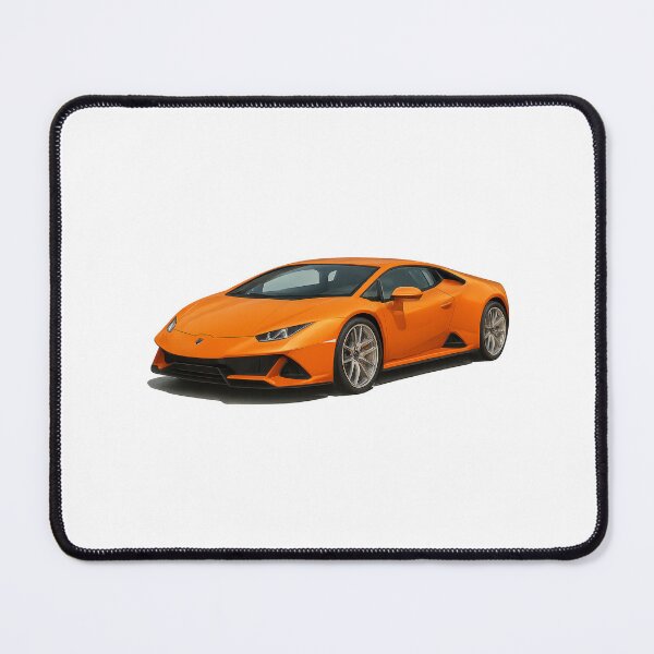 Item preview, Orange Lamborghini – Realistic Luxury Supercar Art designed and sold by visualvibesss.
