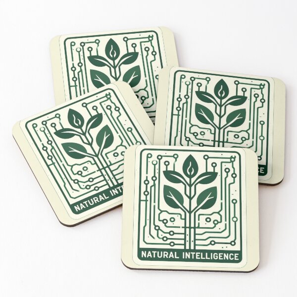 Item preview, Natural Intelligence – Circuit Board Plant Minimalist Eco Tee designed and sold by UmcommonGoods.