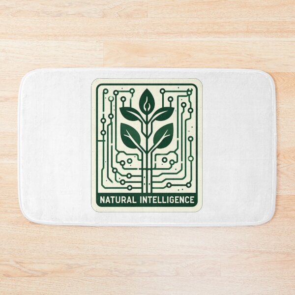 Item preview, Natural Intelligence – Circuit Board Plant Minimalist Eco Tee designed and sold by UmcommonGoods.