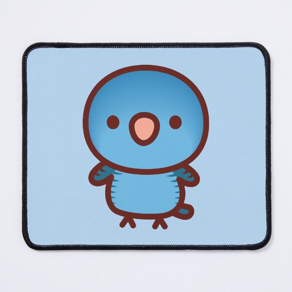 Item preview, Barred parakeet / Cobalt designed and sold by INKOYADO.
