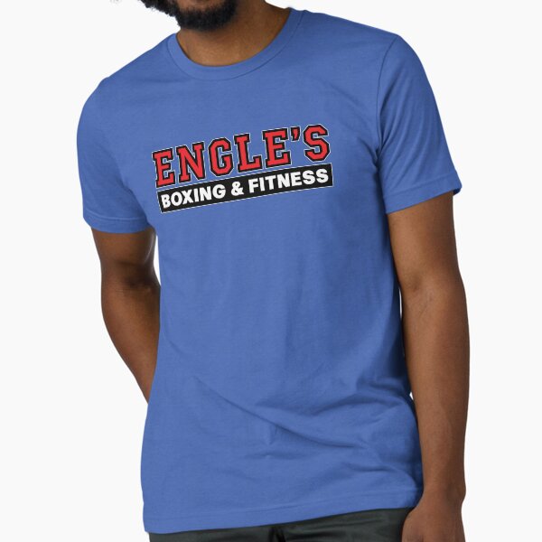 Vista previa del artículo con la obra «Logotipo de Engle's Boxing & Fitness», diseñado y vendido por Wilcox Wheels.