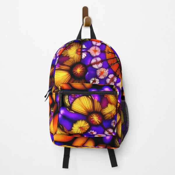 Item preview, Nomadic Nature Violet Orange and Yellow designed and sold by Ciervo Primavera.