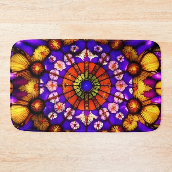 Item preview, Nomadic Nature Violet Orange and Yellow designed and sold by Ciervo Primavera.