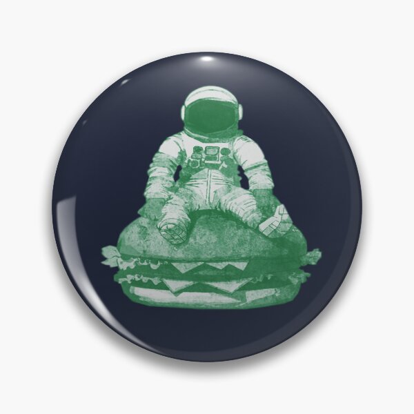 Item preview, Astronaut on a Burger Planet designed and sold by kinpirks.