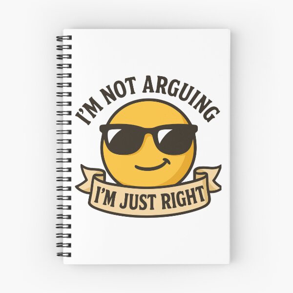 Item preview, Cheerful Smiley Design 'I'm Just Right' Unisex Graphic Tee designed and sold by ThreadQuirk.