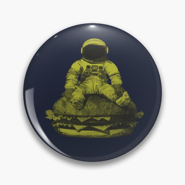 Item preview, Astronaut on a Burger Planet designed and sold by kinpirks.