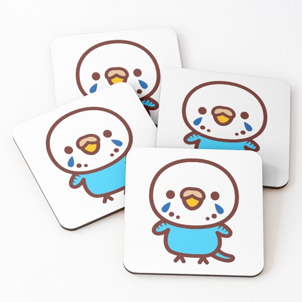 Item preview, Budgerigar / Opaline sky blue female designed and sold by INKOYADO.
