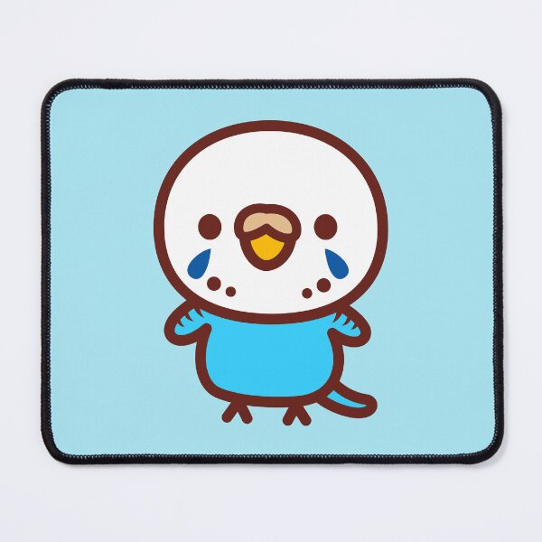 Item preview, Budgerigar / Opaline sky blue female designed and sold by INKOYADO.