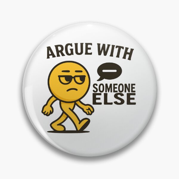 Item preview, Funny Argumentative Emoji Design Unisex Tee for Laid-Back Style designed and sold by ThreadQuirk.
